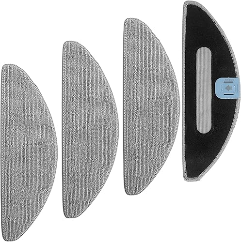 ANBOO Paquete de 4 almohadillas de repuesto para trapeador compatibles con iRobot Roomba Combo i5, i5+, j5, j5+ Robot Vacuum