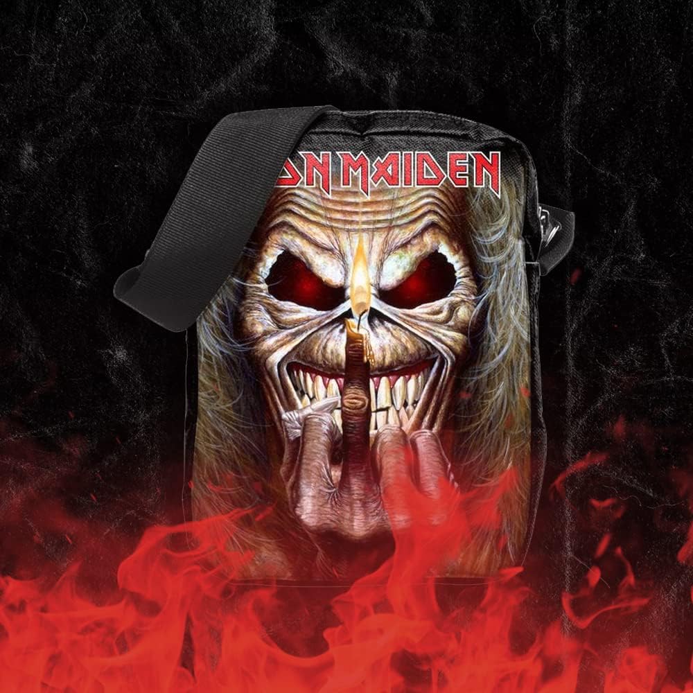 Rocksax Iron Maiden Crossbody Bag - Middle Finger