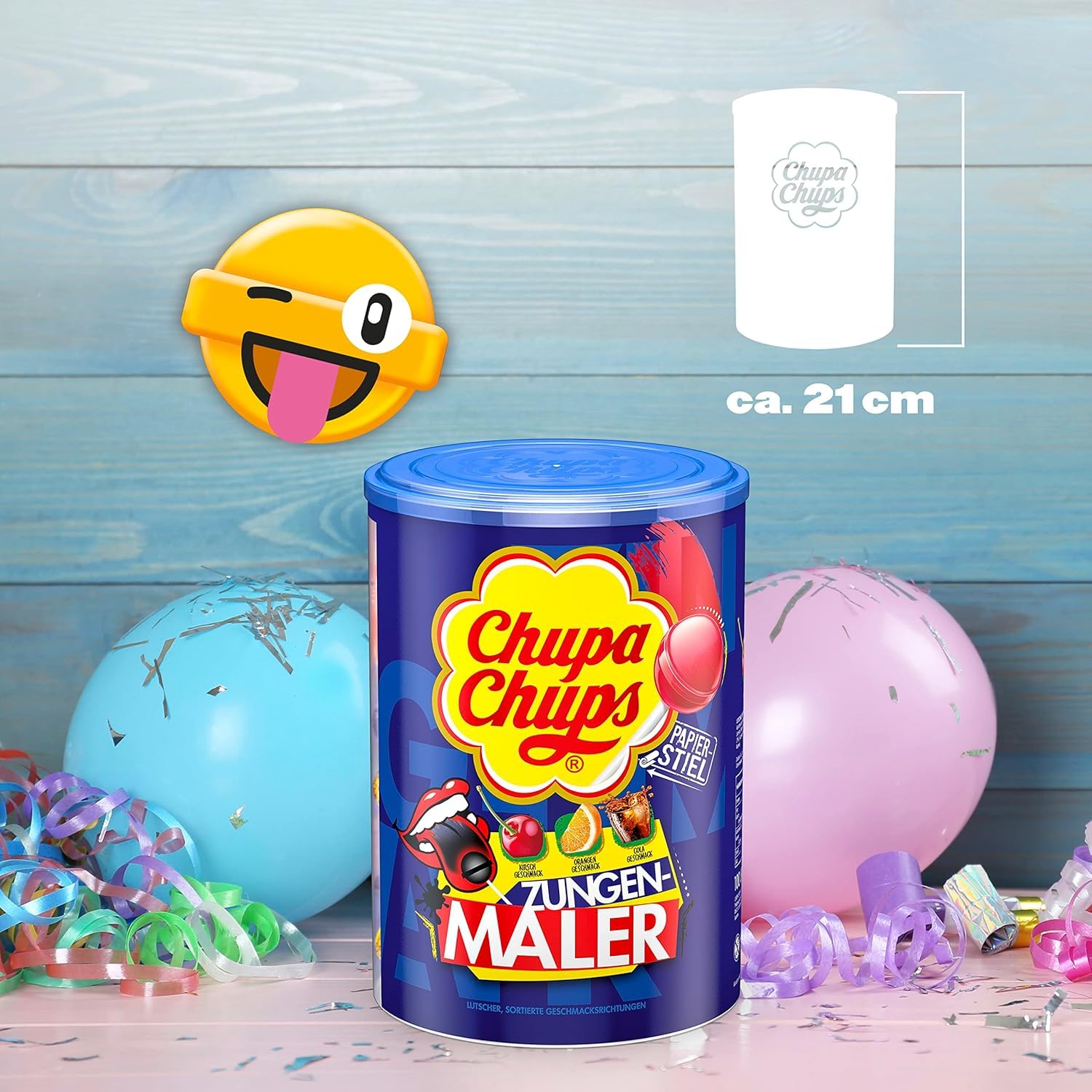 Chupa Chups Tongue Painter, 100 Lollipops, 1200g : Amazon.ca