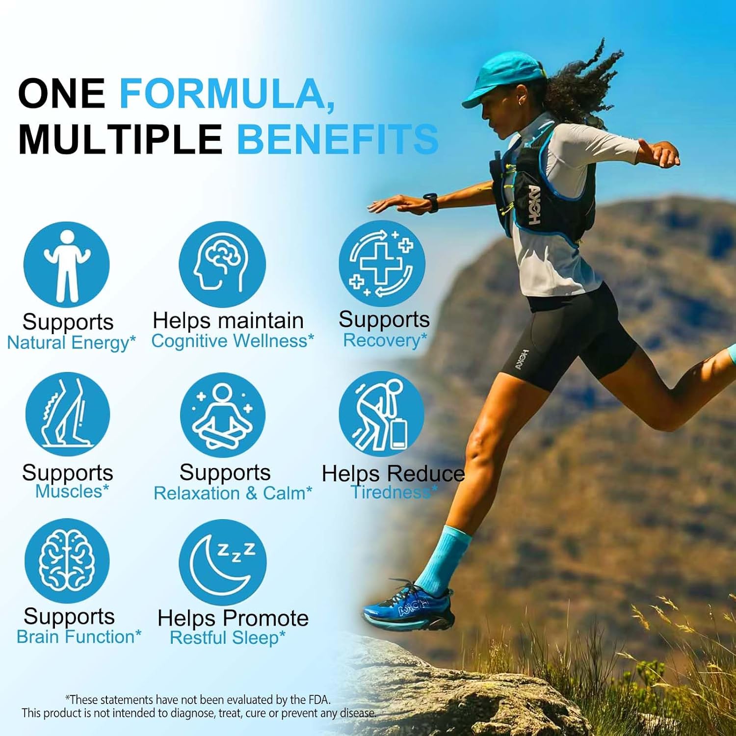 Magnesium Complex 8-in-1,1000mg High Potency with 8 Essential Forms, Vegan Capsules for Muscle, Nerve & Bowel Support, Relief Fatigue & Improve Sleep (90 Capsules) - Image 4