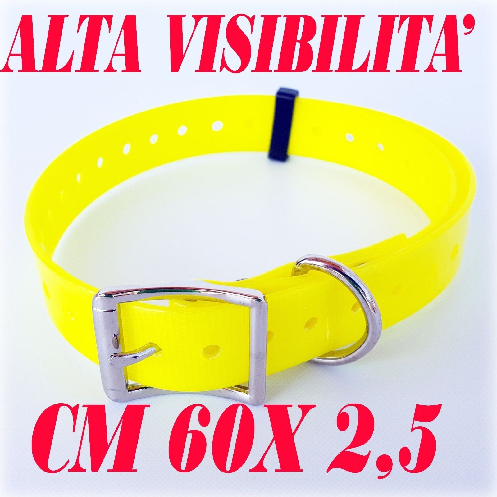Collare collari ad Alta visibilita Fluorescente Nylon Robusto per Cani da Caccia