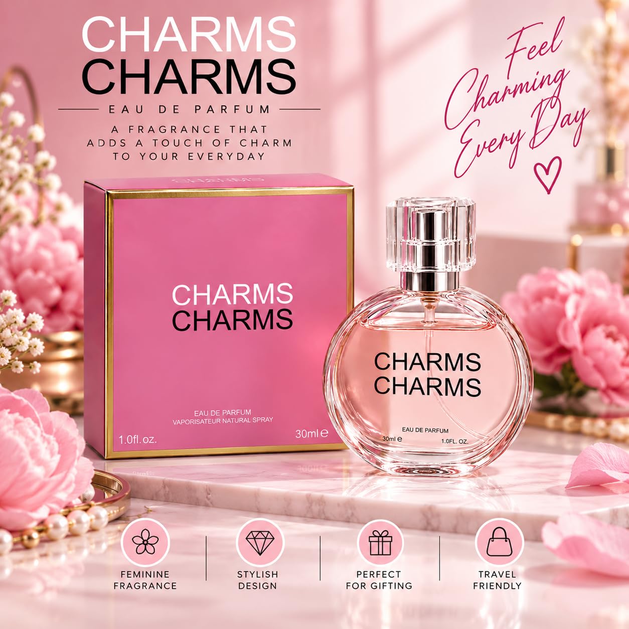 Amazon.com: CHARM CHARM Eau De Purfum for Women 30ml – Long