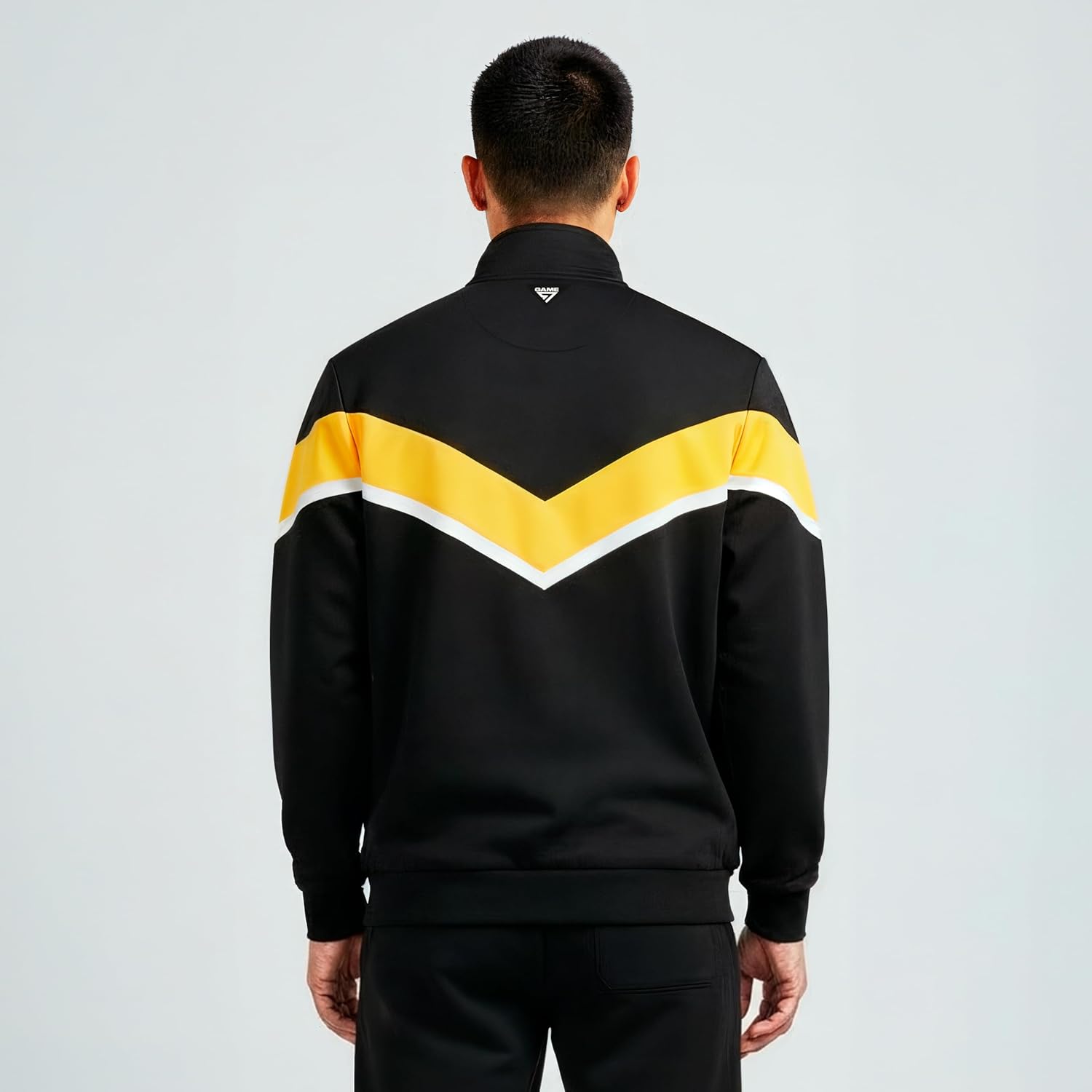 GAME 7 NHL mens X Nhl Men's Officially Licensed Long Sleeve Neoprene Zip Up Sweatshirt - Image 3