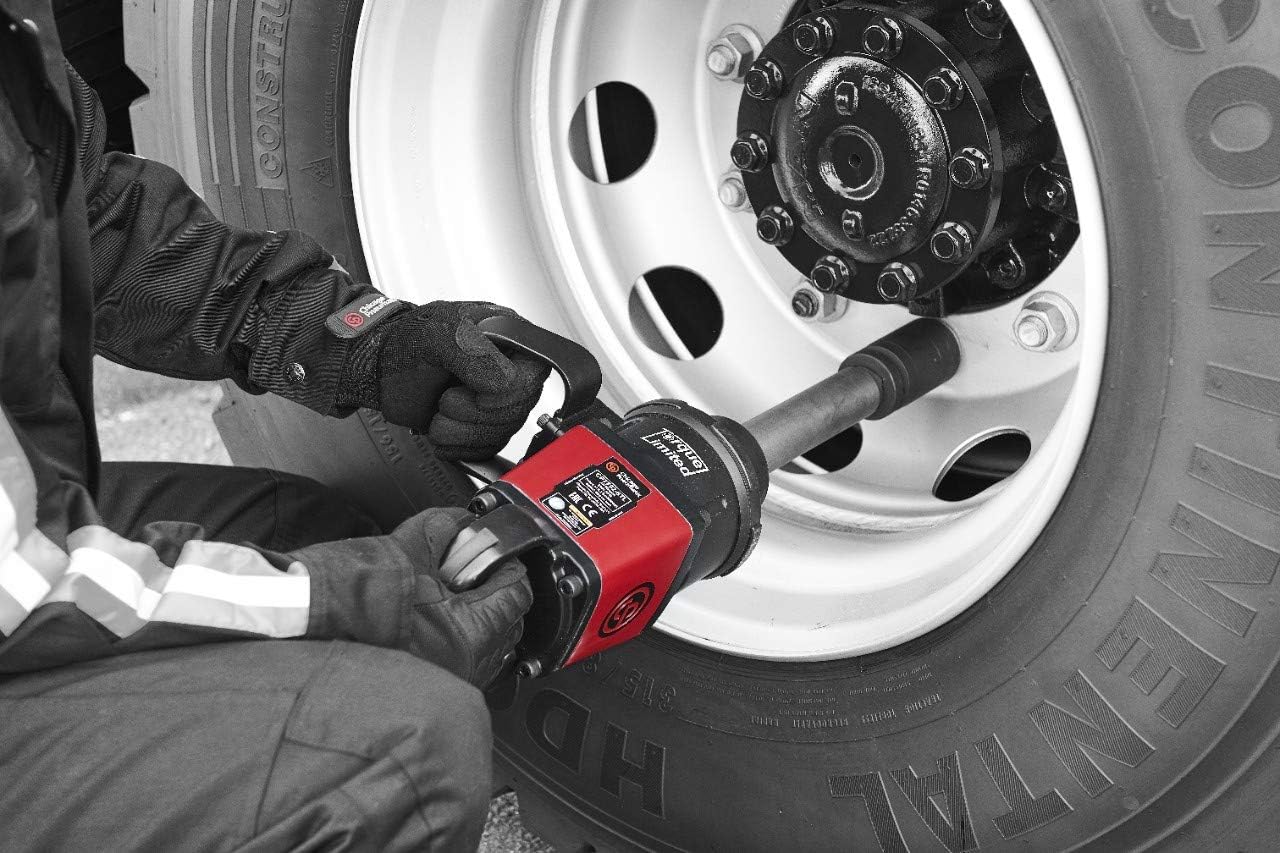 Chicago Pneumatic CP7782TL-6 Air Impact Wrench, 6 Inch Ext Anvil, D-Handle, Max Torque 1920 ft. lbf/2600 Nm, 5200 RPM