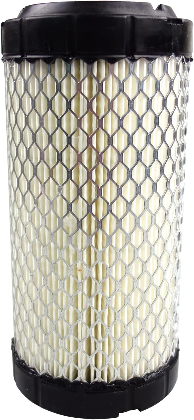 Air Filter Pack of 2 Fit for NAPA 6449 / Baldwin RS3715 / Fleetguard AF25550 / WIX 46449 / John Deere M113621 / Mule 11013-1290 / Kubota 6A10082630, 2 Pack