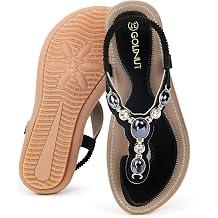 Flat Sandals Women Dressy, Comfortable Summer Beach Thong Sandals