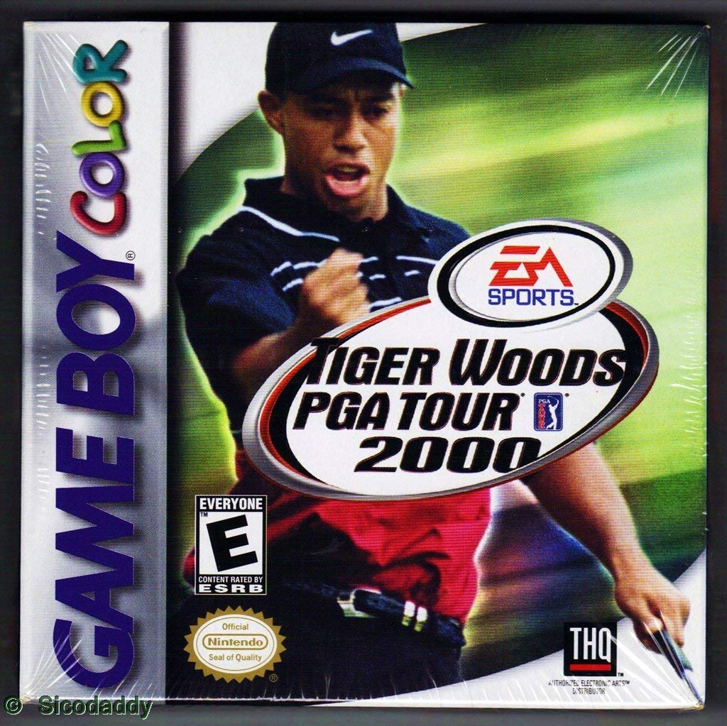 Tiger Woods PGA Tour 2000 - Gameboy Color (Renewed)