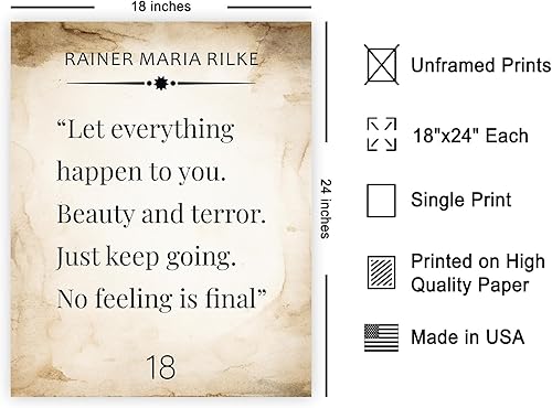 Miniatura 356 de Poster Master Póster de Robert Louis Stevenson - Impresión de The Good and the Evil - Arte de citas de recuperación - Regalo para él, ella -