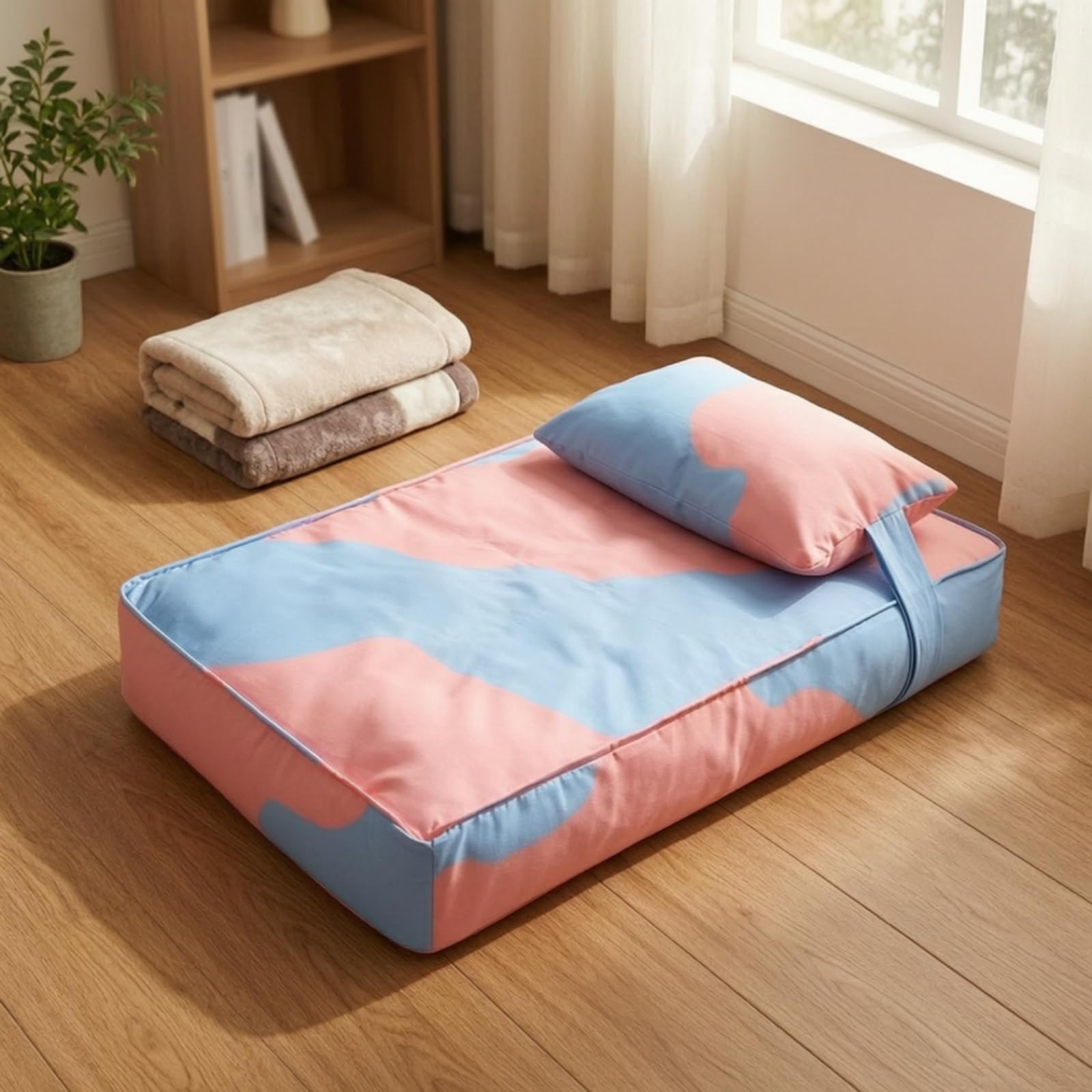 Cama con Almohada Suave Cojín , Grande 80 × 55 × 15 Cm , color to 2