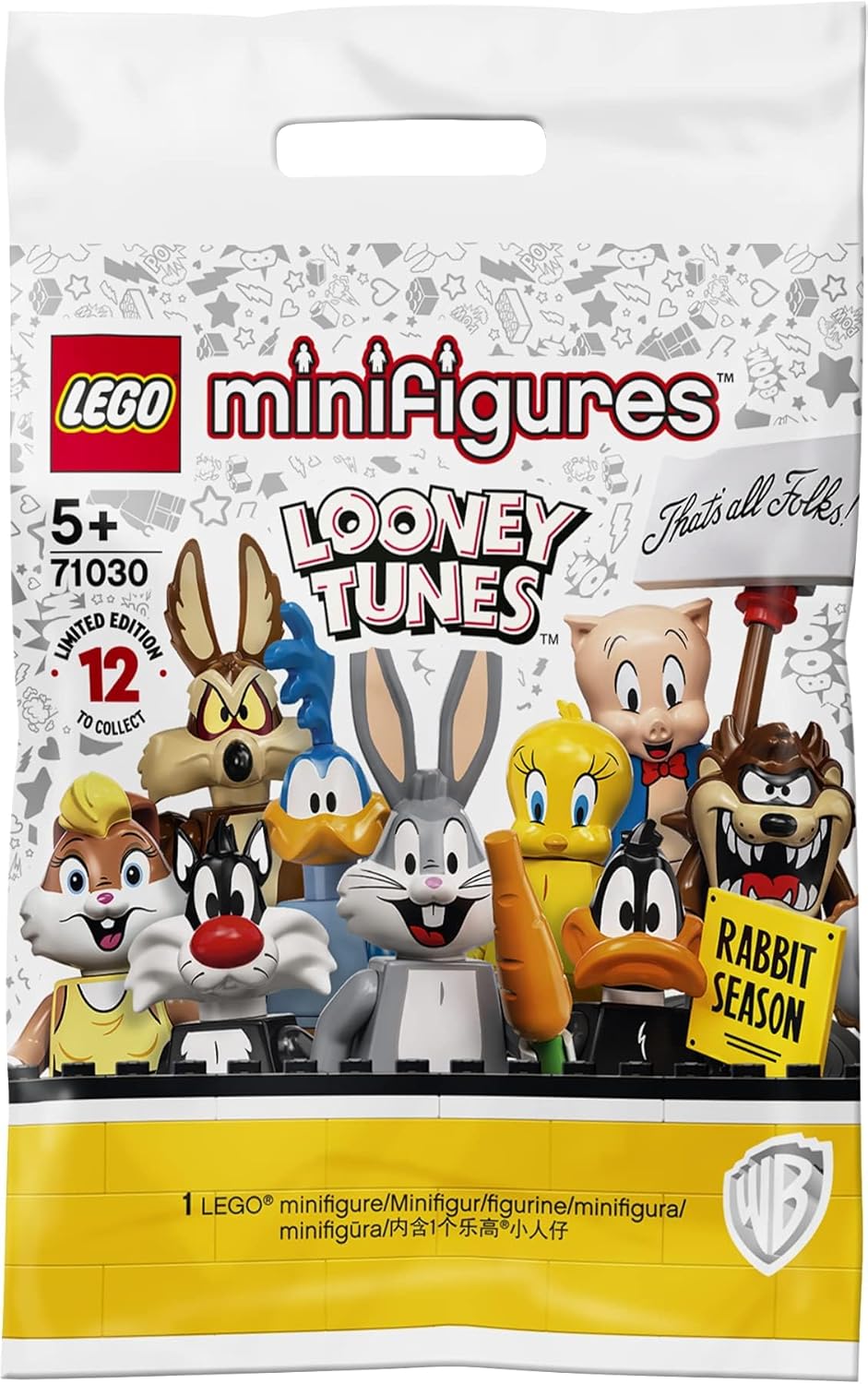 LEGO Looney Tunes Series 1 Wile E Coyote Minifigure 71030