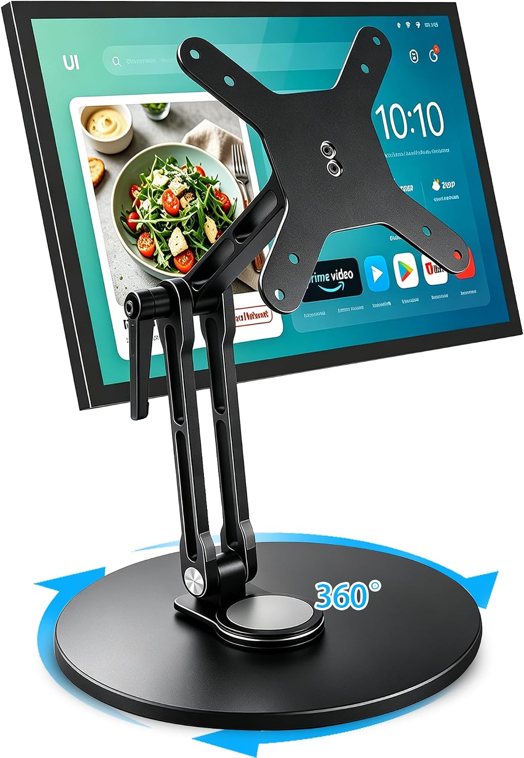 Swivel Tilt Stand for Echo Show 15, Aluminum Monitor Mount