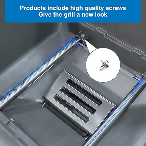 Miniatura 61 de Uniflasy 69787 - Tubos de quemador de parrilla para Weber Spirit y GS4 Spirit II serie 300, Spirit E310 E320 S310 S320 E330 S330 304 parrillas