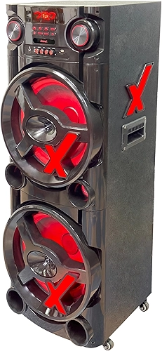 Amvox Caixa de Som Amplificada ACA 2900 New X - 2900W RMS, Bluetooth, Equalizador, USB