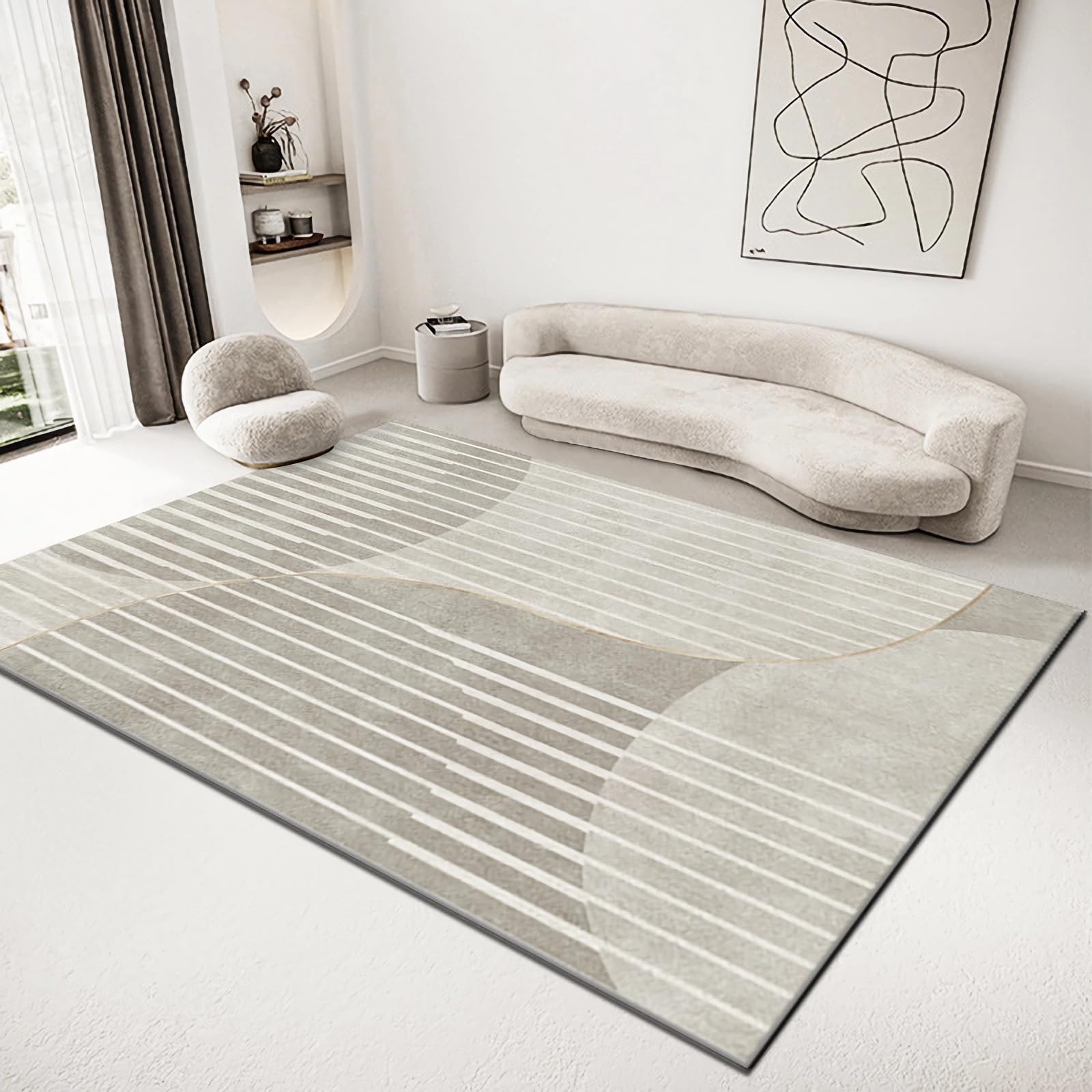 Tapis facile à nettoyer et antidérapant pour déco chambre enfant