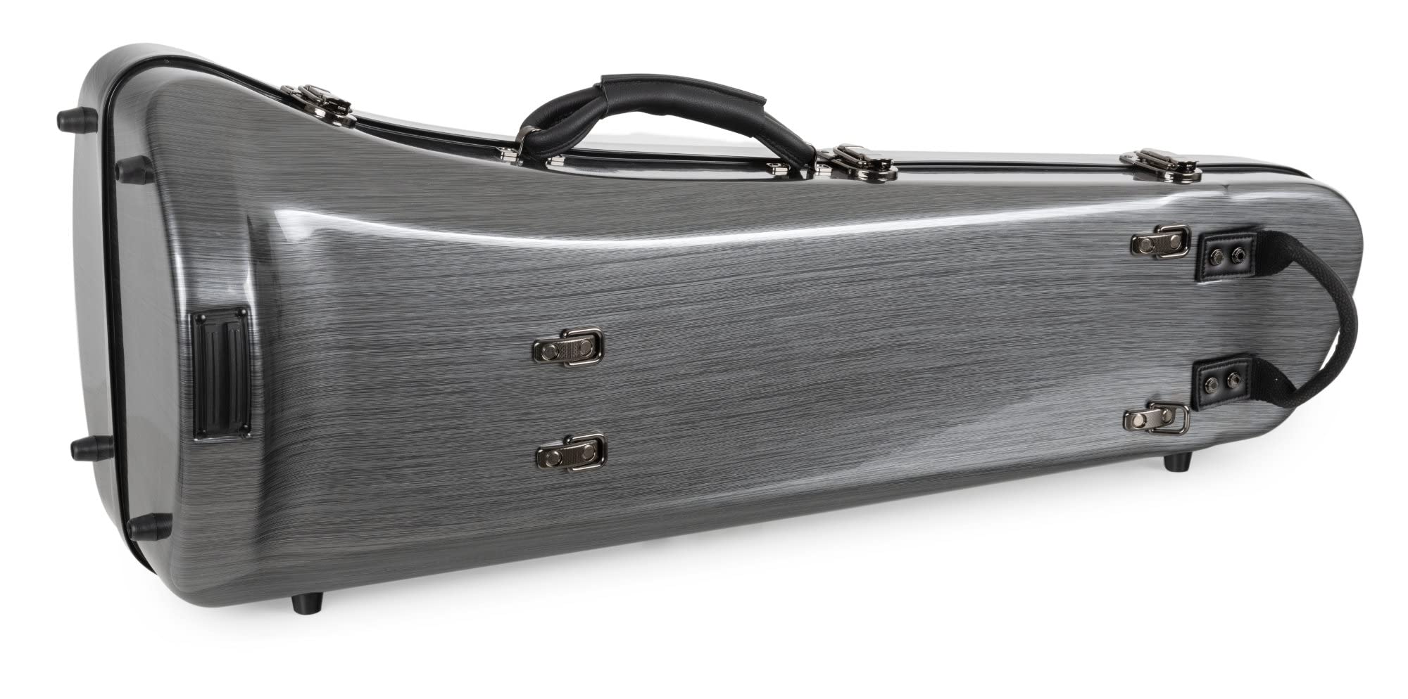 Estuche Deluxe Lechgold para Trombón, Caja de plástico resistente | Estuche para instrumento Lechgold "Deluxe" para trombón tenor, Carcasa dura absorbente de impactos, Peso: 4, 6 kg