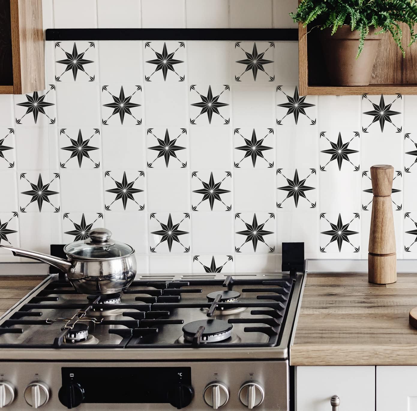 インチ Mi Alma タイルステッカー タラベラ 壁用ステンシル 壁ステッカー はがして貼るだけの簡単貼り付け 浴室 キッチン 壁タイル