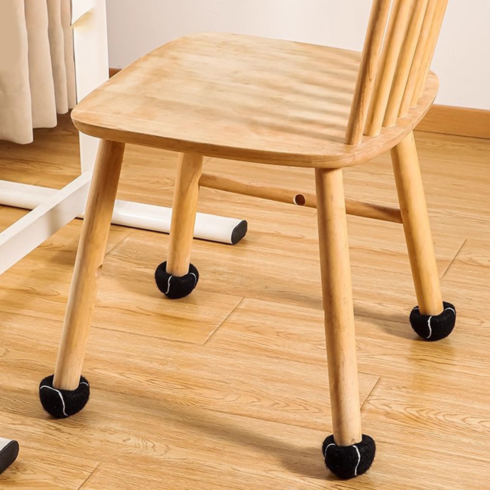 16 piezas de fundas antideslizantes de ajuste rápido para sillas de comedor, protectores de piso con fieltro, fáciles de usar