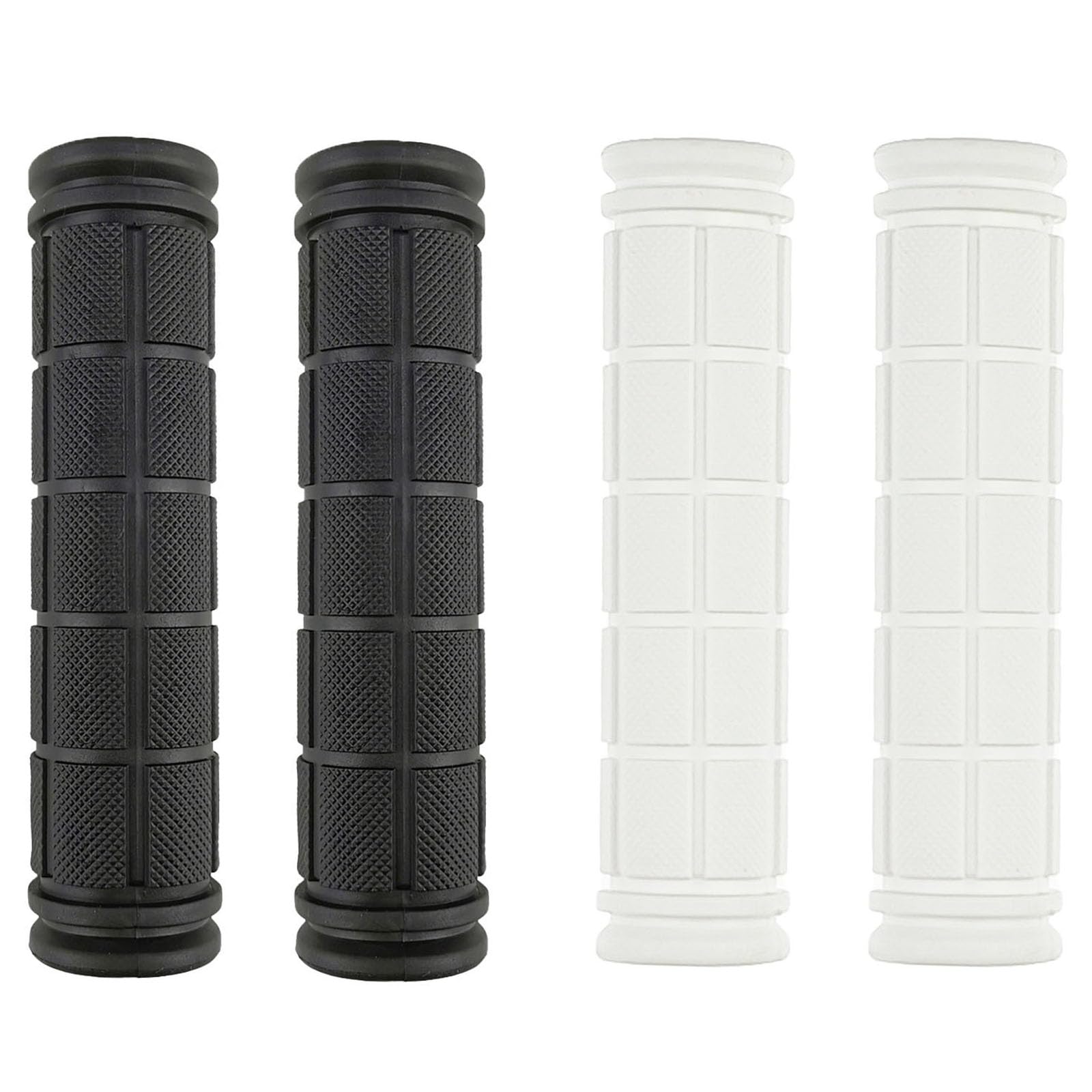 Zelerdo 2 Pairs Bike Handlebar Grips for Bikes