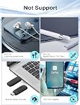 TiMOVO USB C to Lavalier Microphone Adapter, 2 Pack to USB c Adapter for Wireless Lavalier Microphone, iPhone 17/16/15 Series, iPad Pro/Air, Not for Headphone and Data