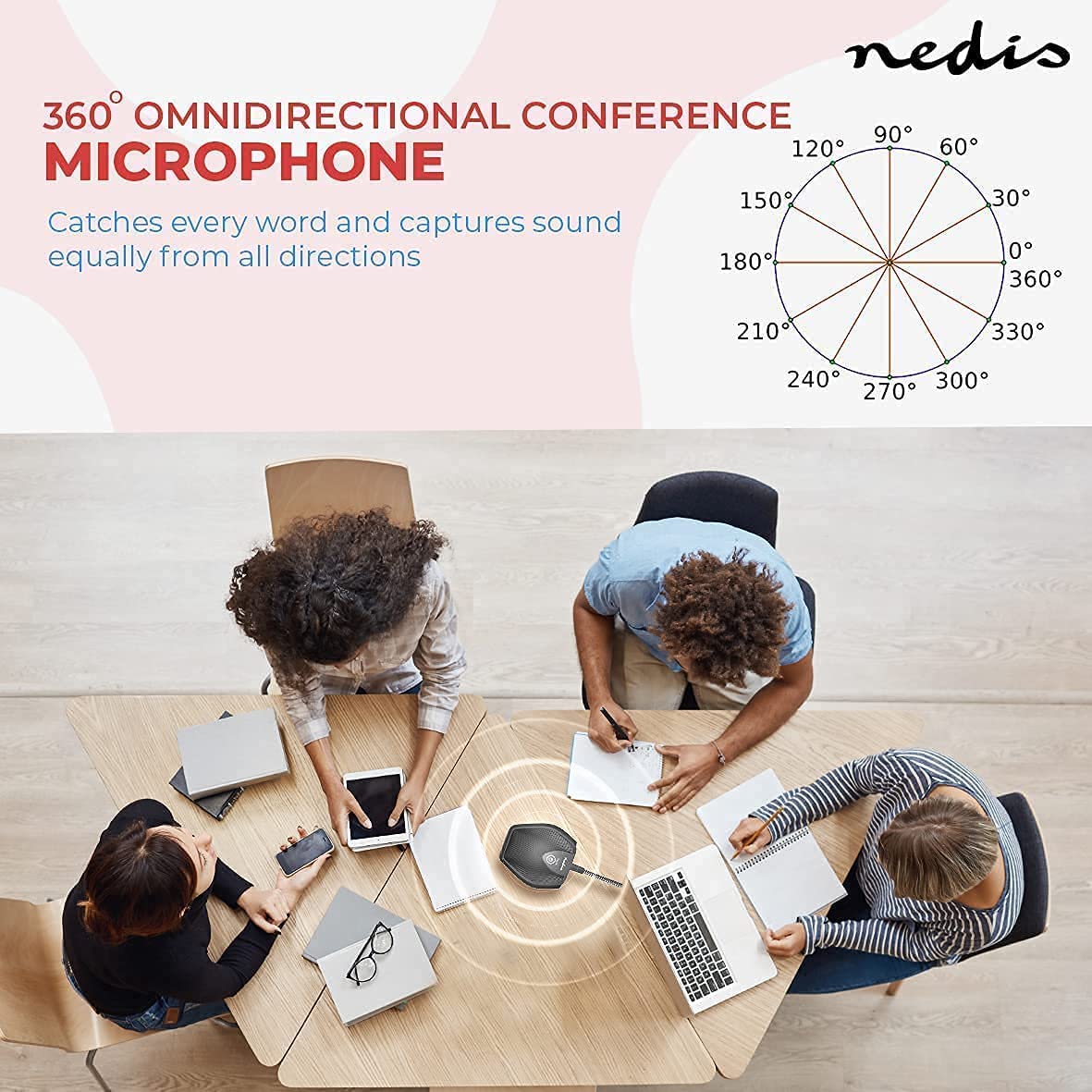 NEDIS USB Conference Room Microphone 1