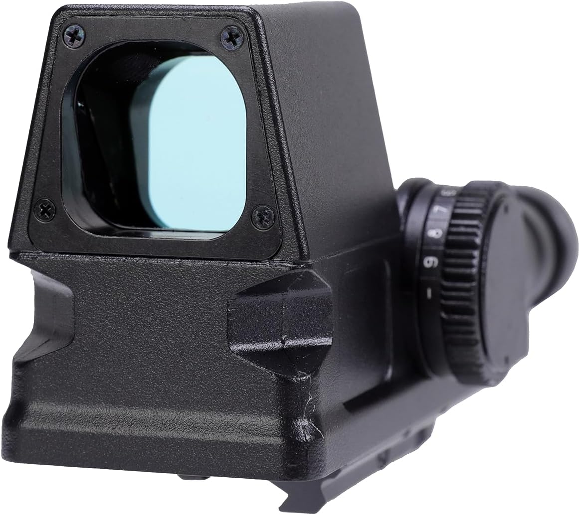 PDS1 25mm Prism Dot Sight, 2 MOA Dot & 60 MOA Circle Reticle, Black, PDS-01-RC-BLK