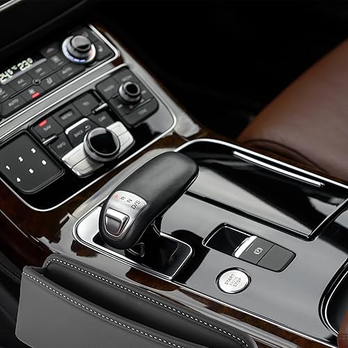 Miniatura 3 de X AUTOHAUX Llenador universal de espacio para asiento delantero de automóvil para colocar tarjetas central consola lateral organizador de