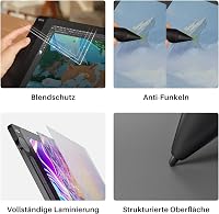 HUION Kamvas 16 Gen 3 Grafikus Rajztábla 15,8" 2.5K QHD Kijelzővel, Tükröződésmentes Üveggel, 99% sRGB, PenTech 4.0, 16384 Nyomásérzékenység 3