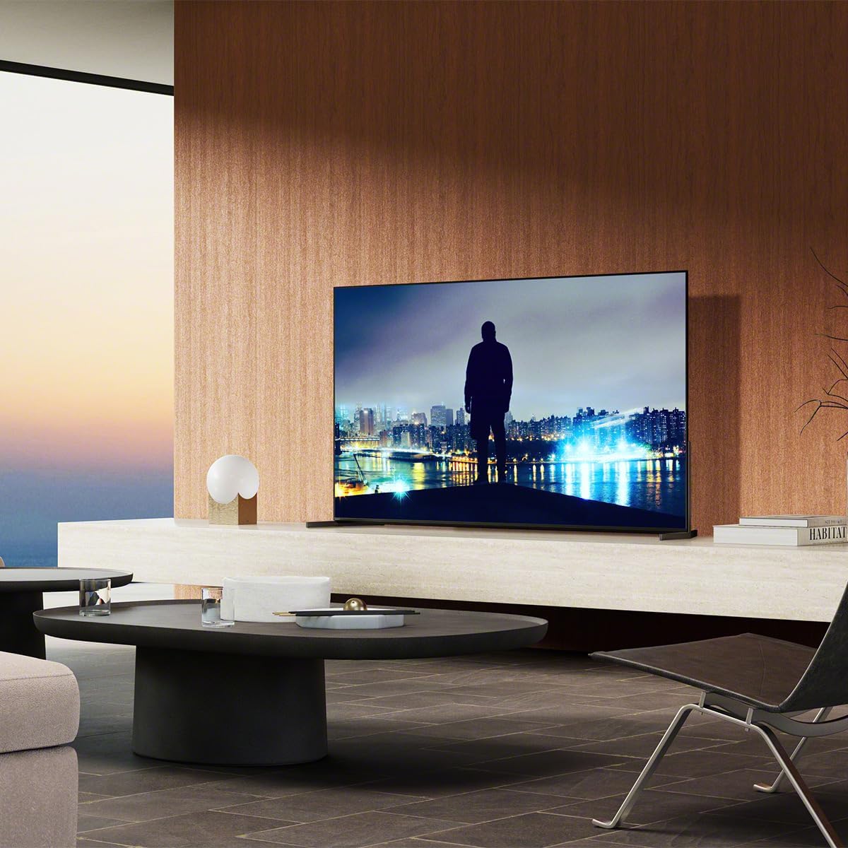 Sony K55XR80M2 BRAVIA 8 II 55 Inch QD-OLED 4K HDR TV with AudioQuest Sky 3m HDMI Cable