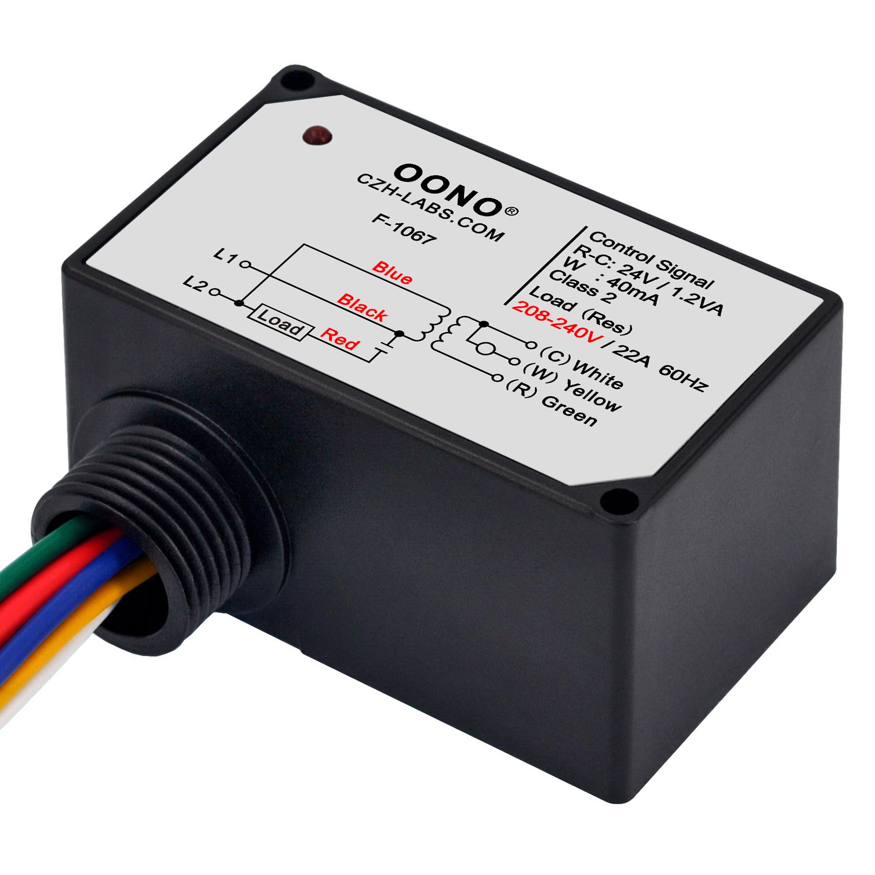 Snapklik.com : AC208-240V On/Off Switching Electric Heating Relay