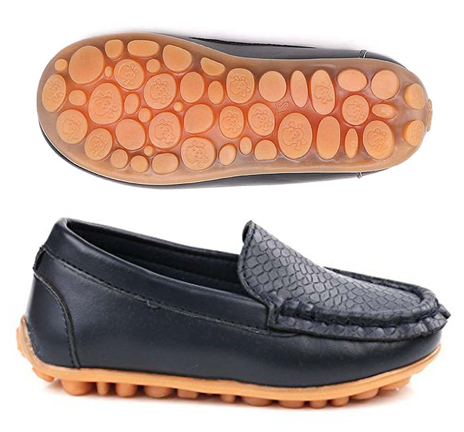 Garçons Chaussure Bateau Cuir Mocassin Enfant Loisirs Confort Chaussures Fille Plates Loafers Mode Princesse Oxford Chaussures