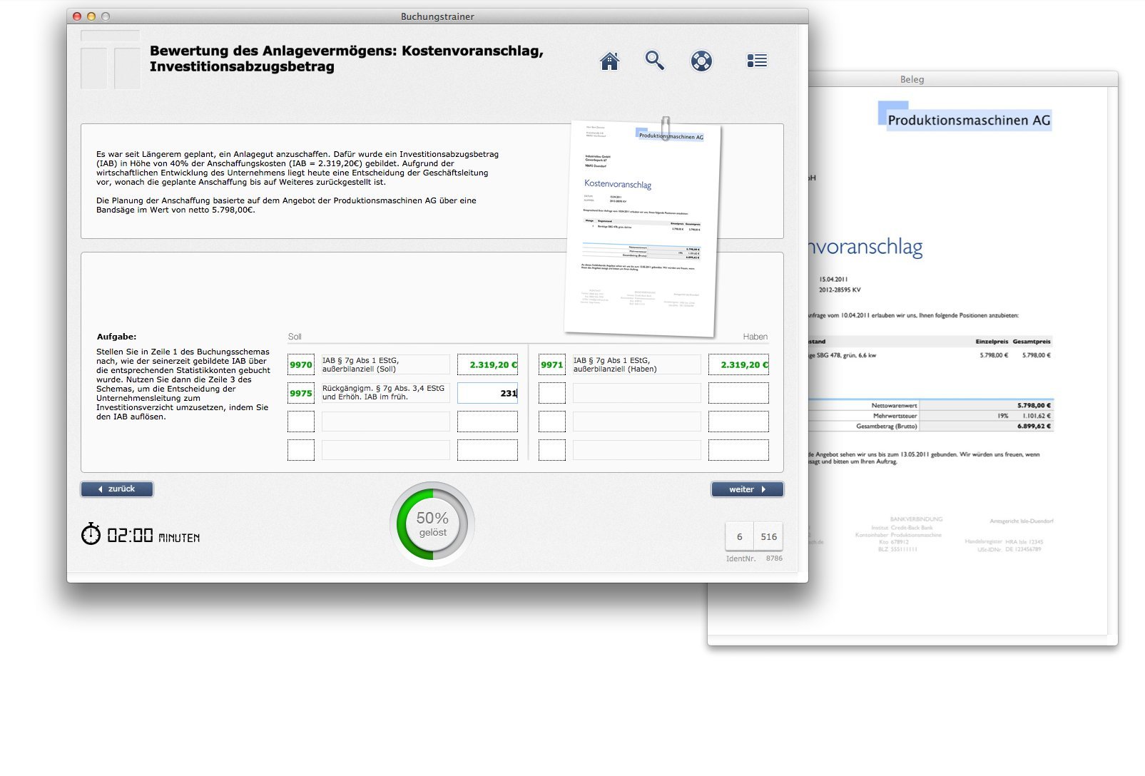 Buchungstrainer Xpert Business Finanzbuchführung 1 2022: Interaktive Belegsammlung für Kursteilnehmer (Lernsoftware) 750 Belege SKR03 SKR04 Bundle