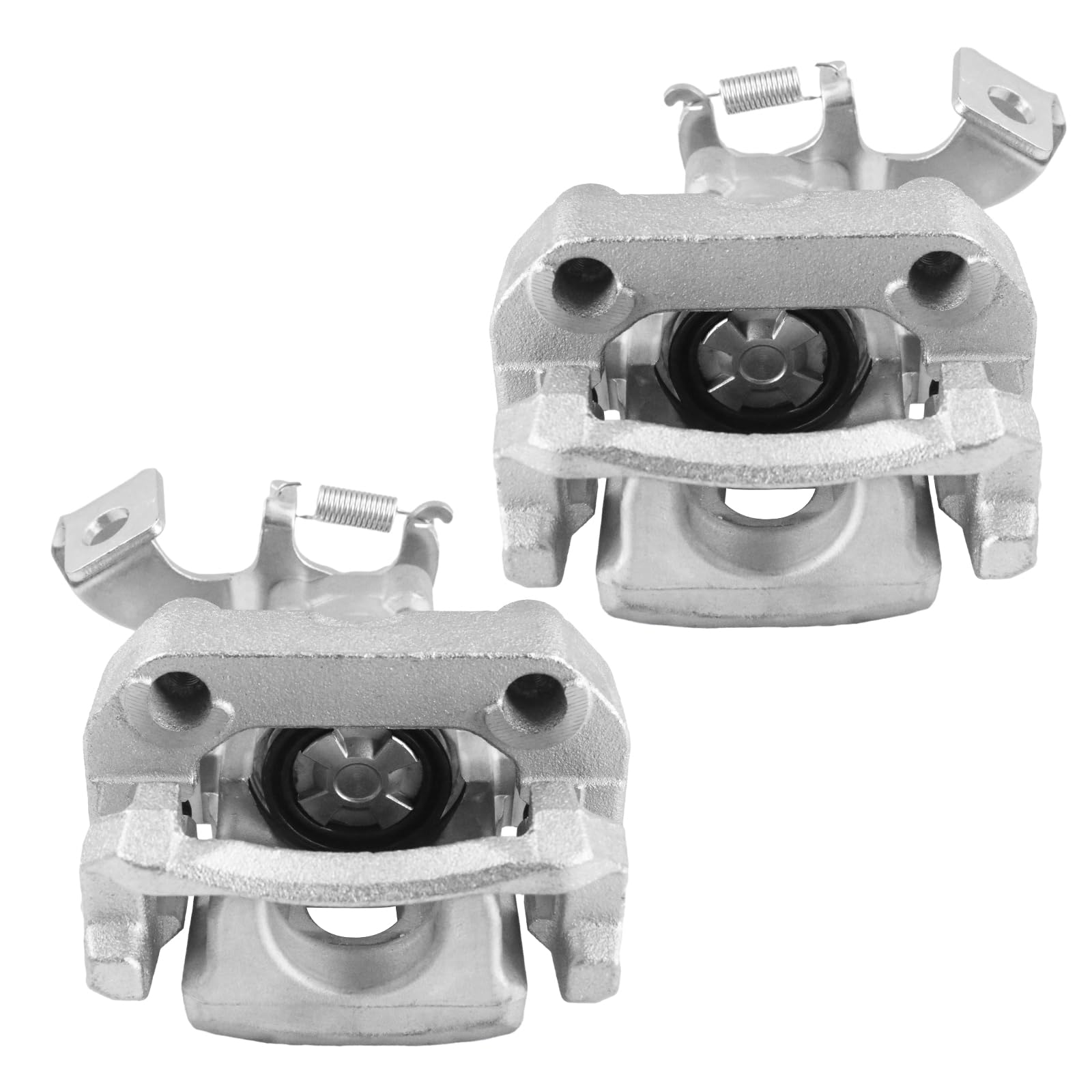Rear Brake Caliper with Bracket Compatible with Toyota Prius 2010-2015 1.8L, Prius Plug-In 2012-2015 1.8L, Rear Driver and Passenger, 19-B6286, 19-B6287