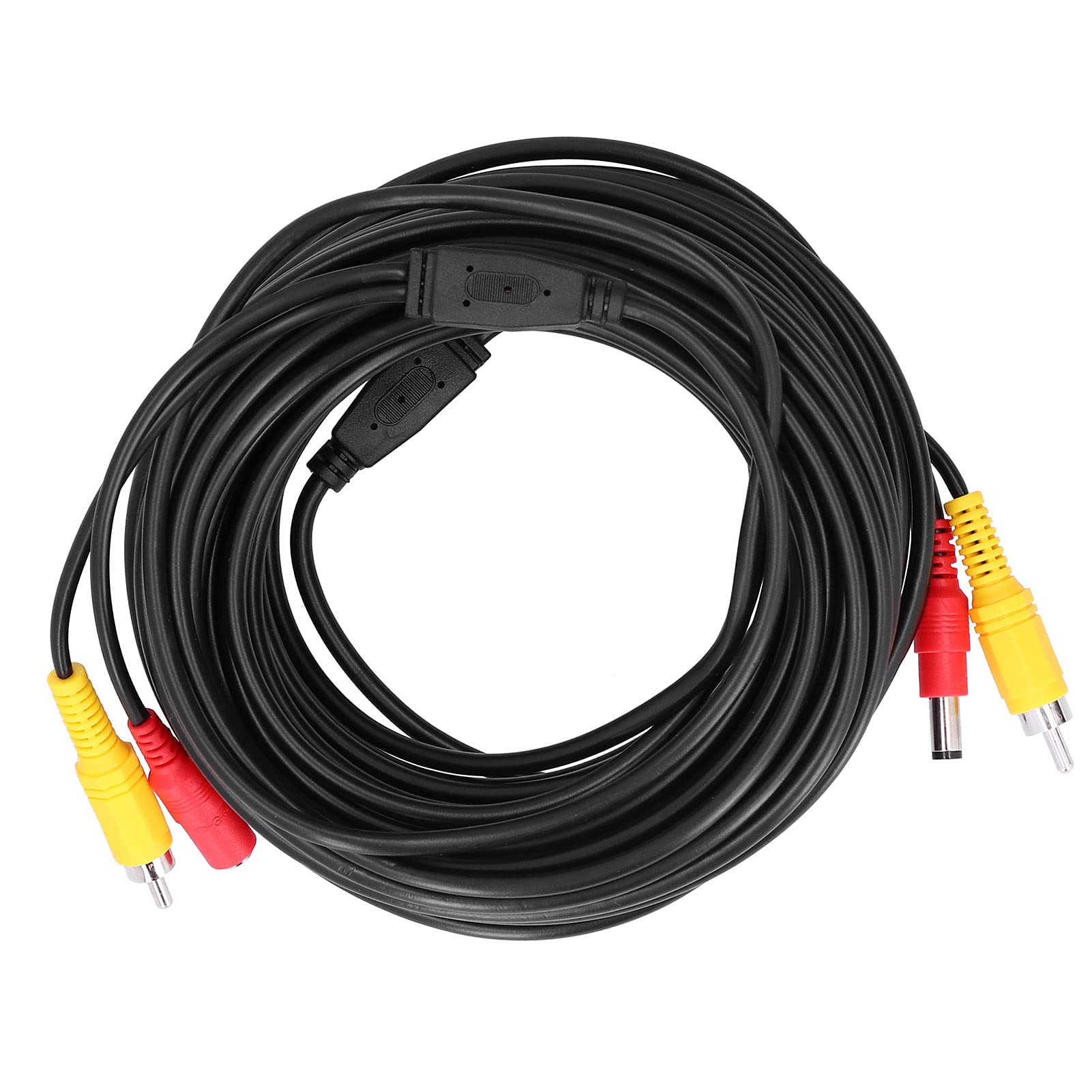 Câble vidéo portable Cosiki avec câble Bnc et double fil d'alimentation