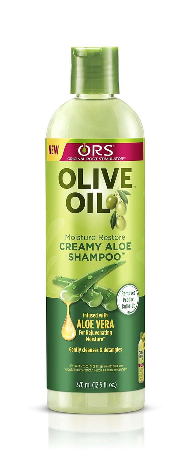 Ors Shampoo Olive Oil Creamy Aloe 12.5oz (Pack of 2)