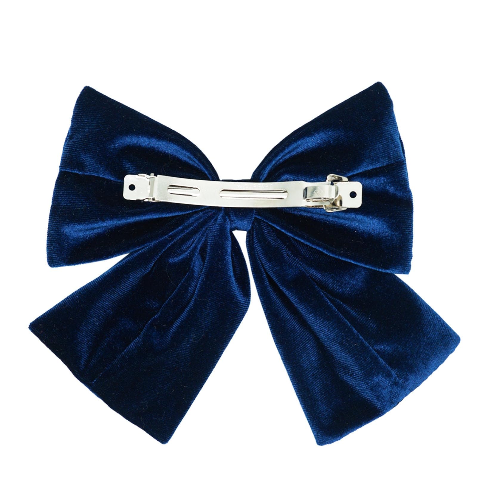 Große Satin-Schleifen Haarklammer - Eleganter Look Für Pferdeschwanz & Co.