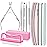 FANDAMEI Nail Care Kit, Nail Files 100/180, Nail Buffer Block, Cuticle Nippers, Cuticle Trimmer, Cuticle Pusher, Nail Tools, Nail Kit, Pedicure & Manicure Tools, Nail Prep Kit, Manicure Kit for Women