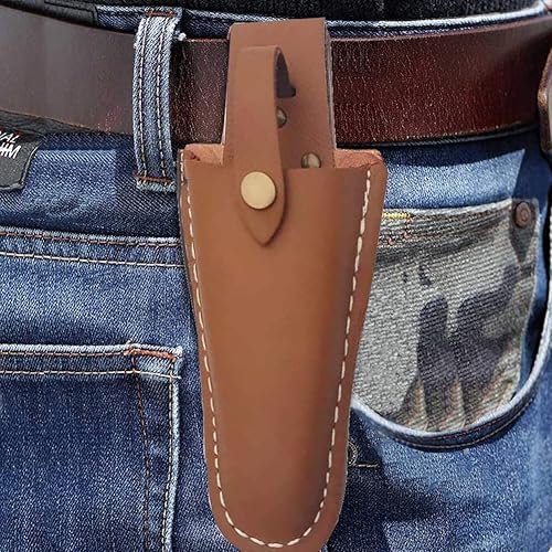 Miniatura 3 de Paquete de 2 fundas de alicates para cinturón, funda de alicates de cuero, soporte de alicates, fundas de herramientas de cuero, cinturón de bolsa