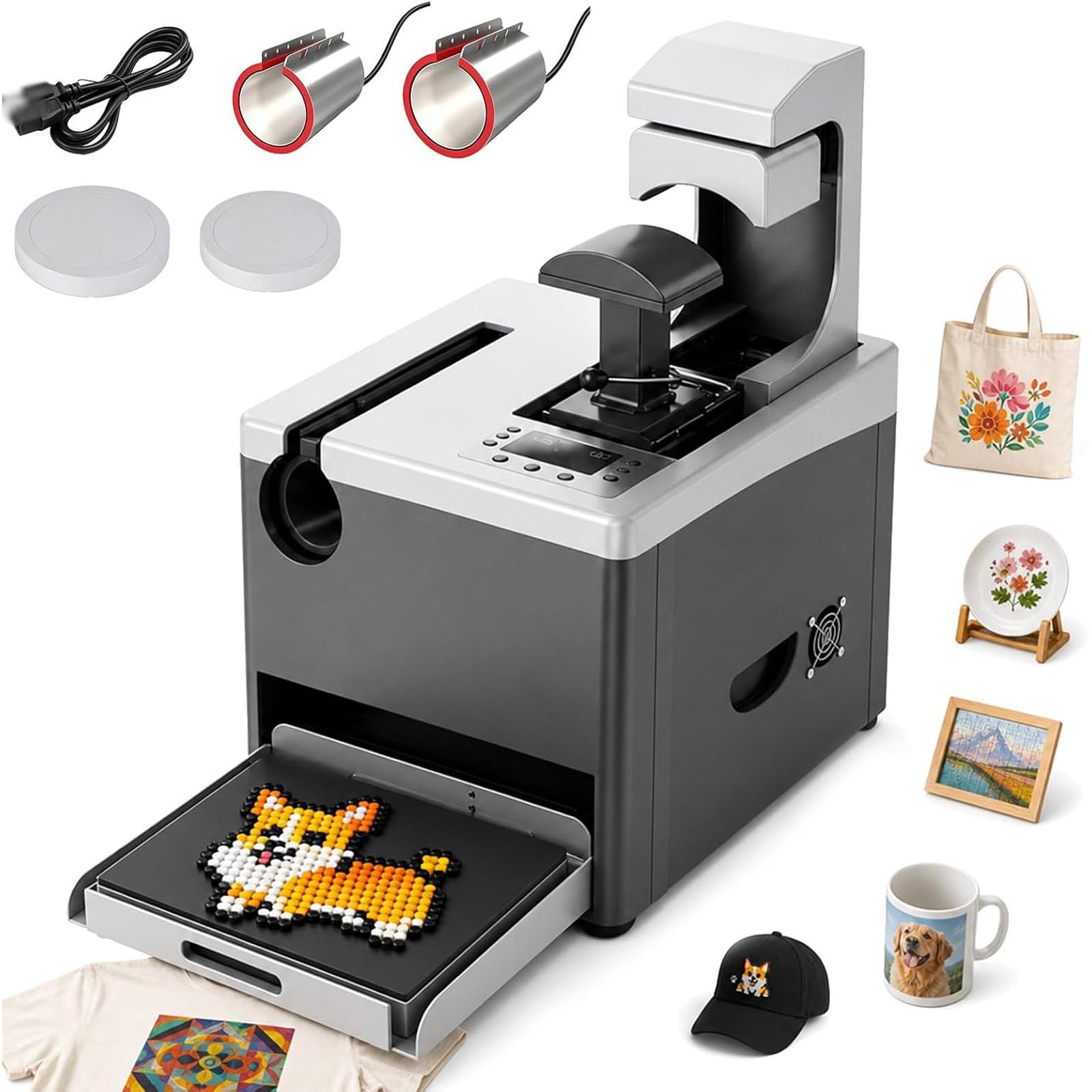 Pressa a Caldo Professionale per Stampa Dtf, Vinile Htv e Sublimazione