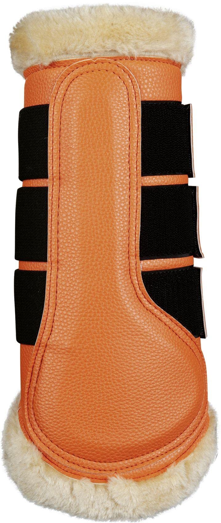 HKM Comfort Horse Boots Orange M