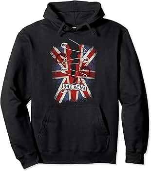 Amazon | ユニオンジャック UK 安全ピン パンク パーカー