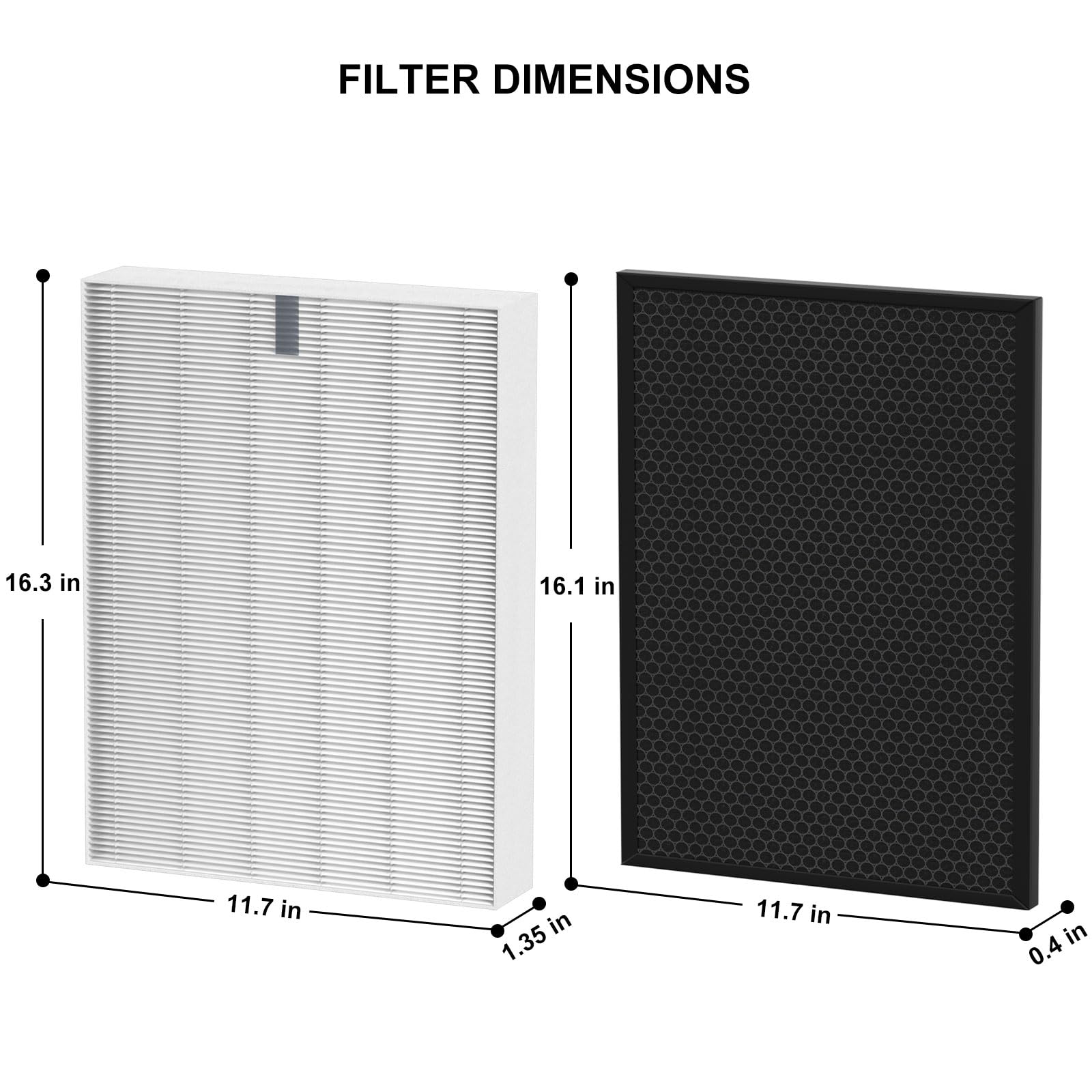 vhbw Filter Set Compatible with Fox 350000066 Vacuum Cleaner - 6x Filter (HEPA Filter, Pre-Filter vhbw Filter Set Compatible with Fox 350000066 Vacuum Cleaner - 6x Filter (HEPA Filter, Pre-Filter