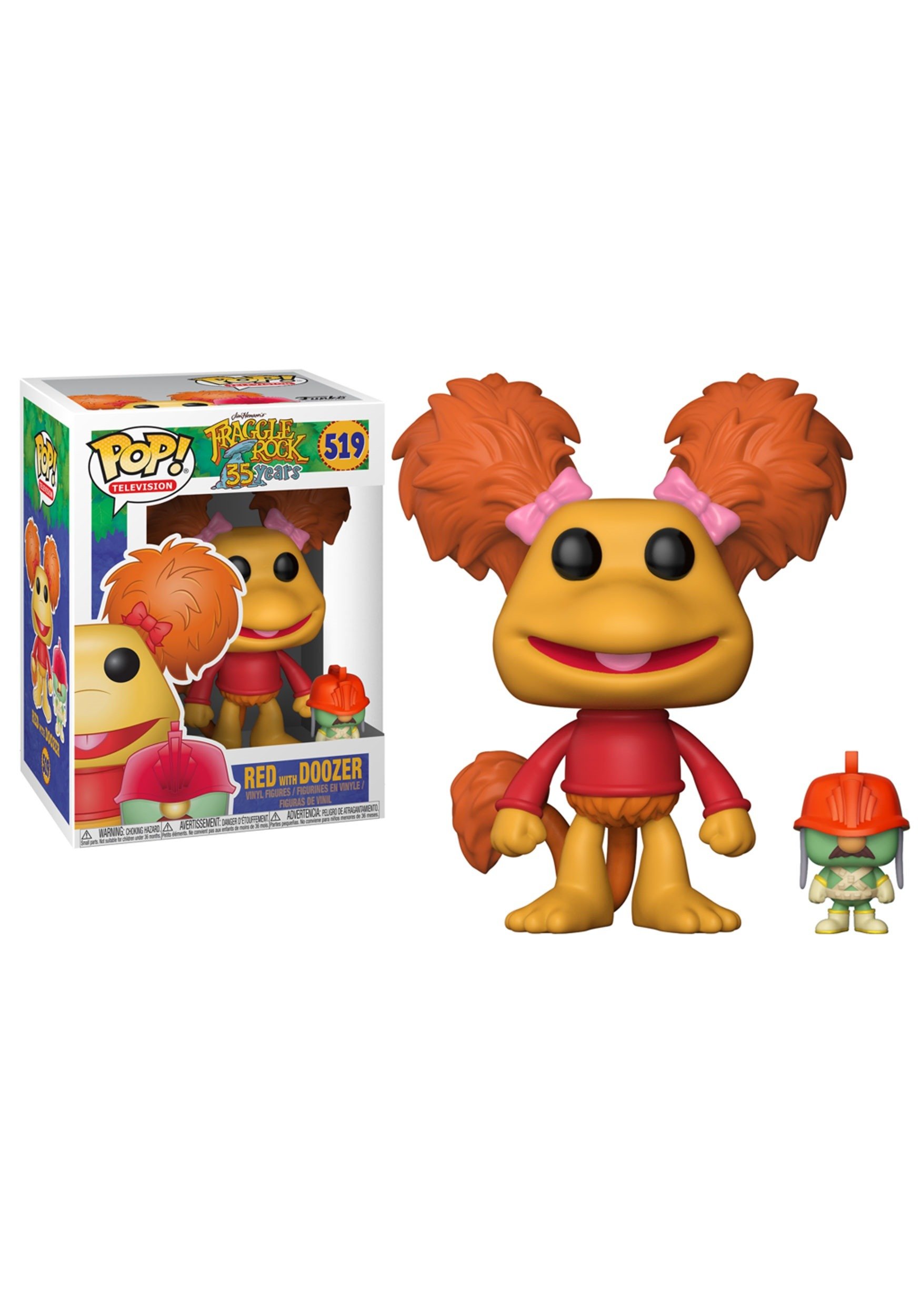 Amazon.com: Funko Pop! Television: Fraggle Rock - Red with