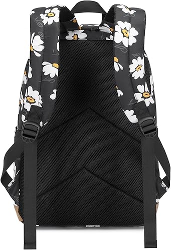 Miniatura 5 de Sugaroom Mochila escolar para niñas, mochila con lonchera, ligera, resistente al agua, bolsas escolares para niños
