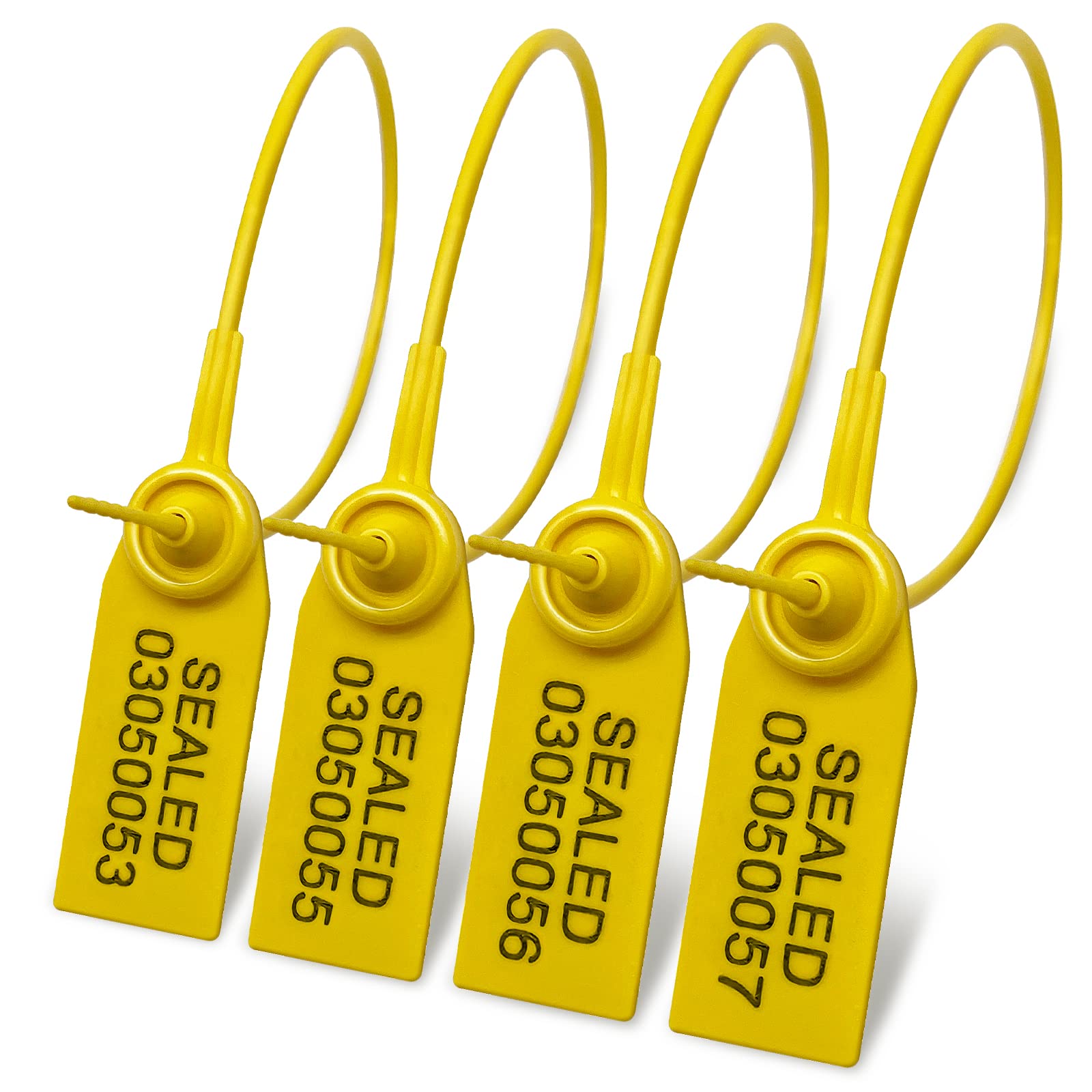 Buy FALEYA.WZW 100 Plastic Tamper Security Seals, Premium Safety Zip