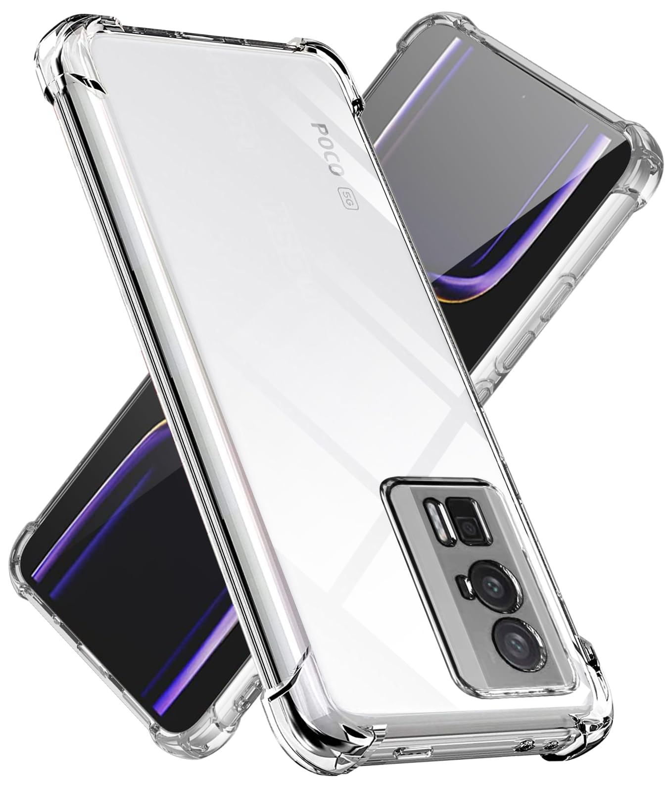 Amazon.co.jp: Xiaomi POCO F5 PRO ケース クリア TPU 薄型 軽量 耐 
