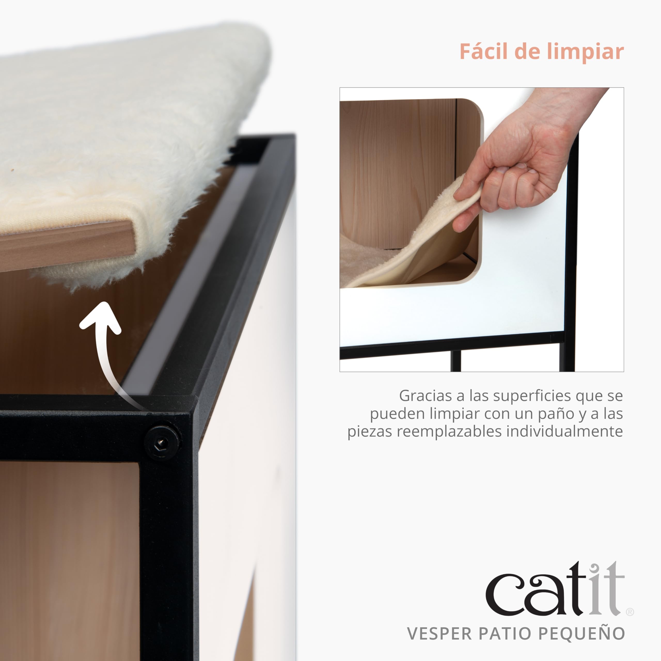 Vesper Patio - Mobili per gatti, misura grande
