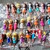 NC Disney Princess Polly Pocket Series Mermaid Snow White Cinderella Rapunzel Ariel Figure Playset Dolls Randomly Picked Lot 10 Pieces Xmas Gift Party Toys