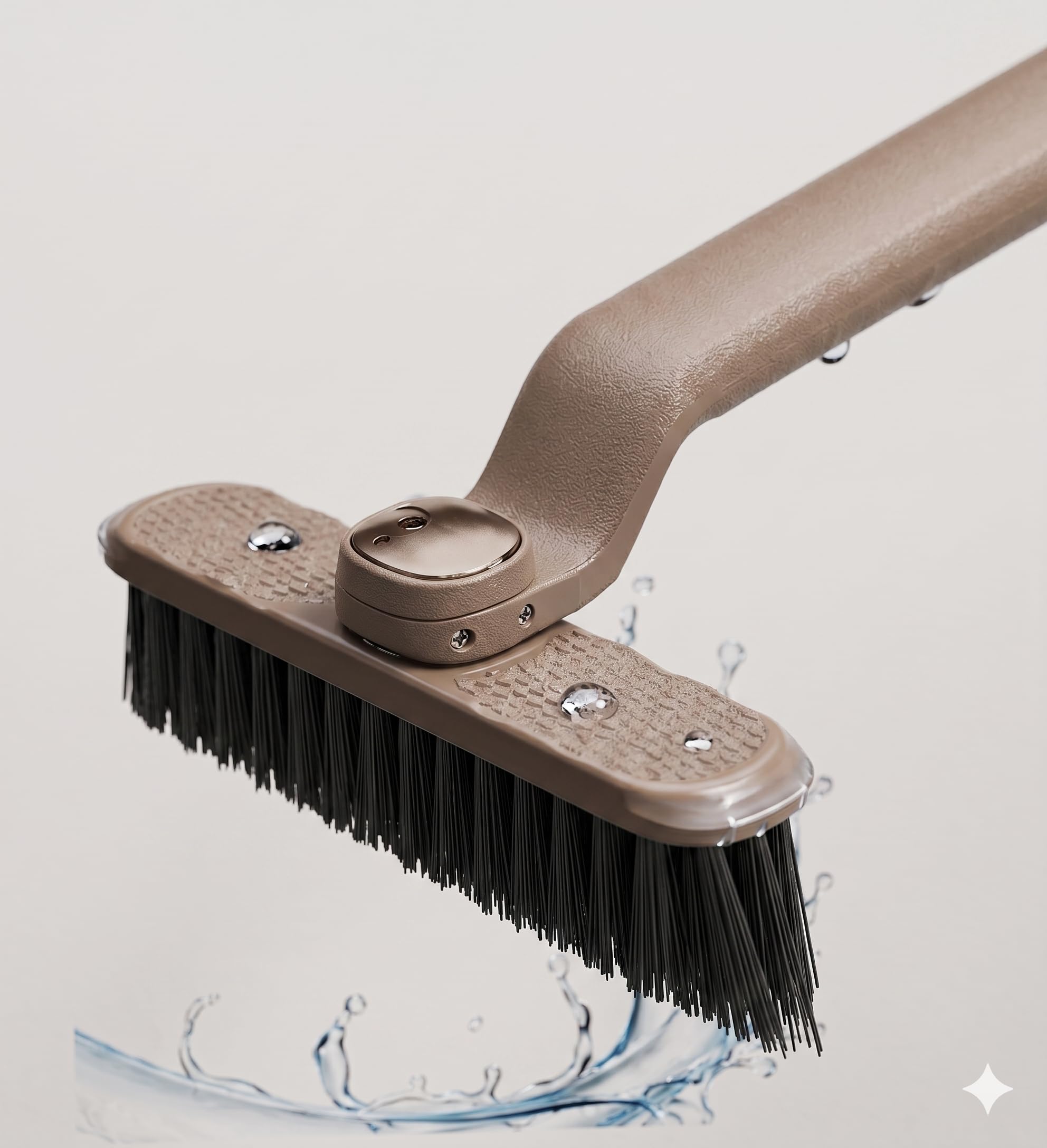 360-Degree Rotating Deep Cleaning Brush with Long Handle for Kitchen Sink, Bathroom Tiles, Grout Lines and Tight Corners-image-41