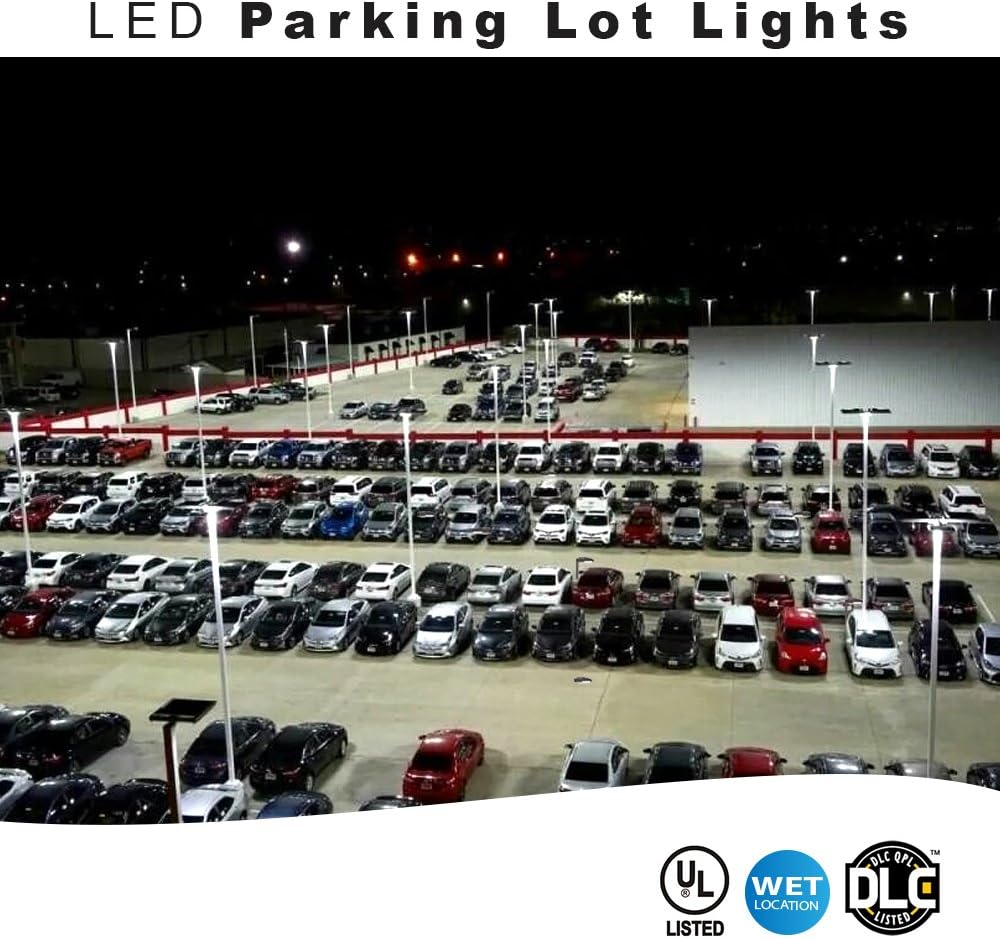 Superior Lighting 100 Watt LED Parking Lot/Area Light 5000K Color Temperature with Trunnion