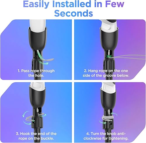 Miniatura 7 de YOGES VR Golf Club Handle Compatible with Oculus-Quest 2-Accessories, Virtual Reality Baseball Controller Attachment, Simulator Real Golf Game Bat